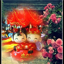 鑫盛礼品，婚庆台灯，漂亮喜庆情侣婚庆台灯，床头台灯