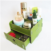 新款独家diy纸质桌面化妆品收纳盒抽屉式整理盒爆款批发创意个性