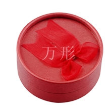 手环礼品包装红色首饰盒红色蝴蝶结