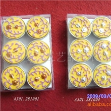 提供圣诞二朵花茶蜡手工艺蜡烛春季系列蜡烛