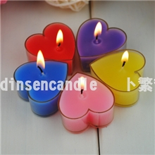 厂家心形蜡烛心型无烟蜡烛创意蜡烛婚庆工艺求婚小蜡烛批发