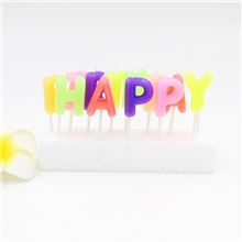 厂家促销特价无烟字母蜡烛happybirthday生日快乐生日蜡烛