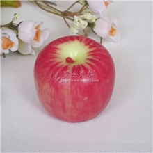 厂家直销牛皮纸创意礼品圣诞节平安夜苹果蜡烛仿真水果蜡烛