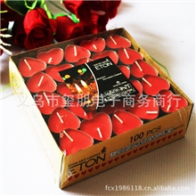 出口外贸易通品牌/婚庆创意蜡烛/铝壳心形/摆图香薰/香薰蜡烛