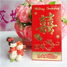 红包厂家批发百年好合|中号红包C3千元利事封9*17cm婚庆红包