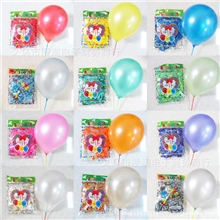 厂家直销TONGLE牌6号10寸1.5克珠光气球婚庆装饰气球气球批发