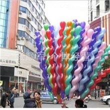 螺丝气球婚宴龙球麻花气球螺旋气球乳胶气球批发畅销全国！