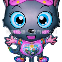 新款氢气球批发铝膜气球卡通造型气球太空球皮儿童玩具小香香