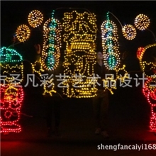 LED灯画LED春节造型灯工艺灯画图案灯