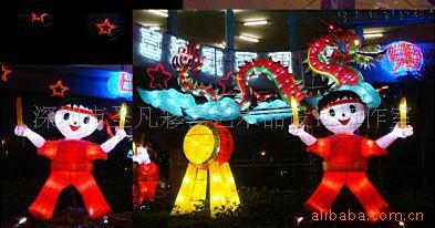 供应大型灯饰花灯