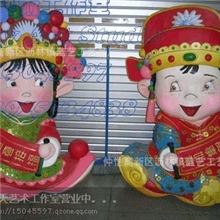 工艺品艺术品节日礼品人偶玻璃钢肖像仿真制作