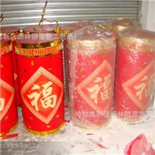 爆竹装饰场景布置来图报价设计构思