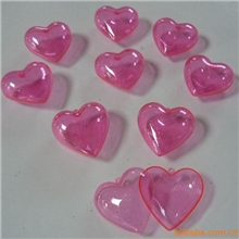 供应情人节心形糖果盒PS透明心形盒心形糖果盒
