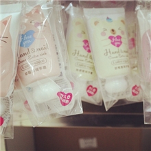 护手霜批发伊采莲9623卡通图案冬天保湿滋润补水护手霜批发