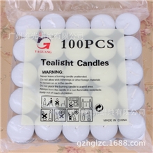 蜡烛厂家直销批发茶蜡14克蜡烛白色无烟无味茶蜡保温4小时蜡烛