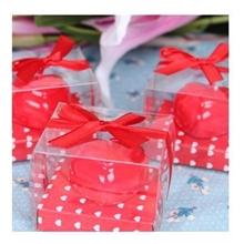 圣诞节礼物结婚回礼生日礼品精致工艺蜡烛浪漫苹果心型蜡烛礼物