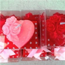 情人节心形蜡烛工艺礼品蜡烛情人节促销礼品香薰蜡烛