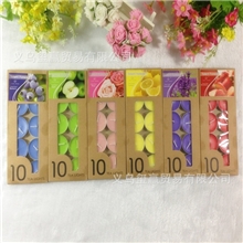 正品达伦特茶蜡无烟蜡烛香薰蜡烛酒吧KTV茶楼用五彩蜡烛