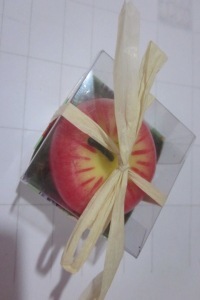 l厂家直销高品质【来电订购】仿真苹果水果蜡烛