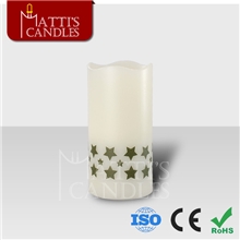 厂家供应贴花纸蜡烛传统小茶蜡石蜡电子茶蜡