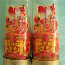 福瑞蜡烛实心蜡烛吉祥蜡烛祈福蜡烛