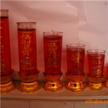 厂家直销水晶蜡烛果冻蜡烛佛教蜡烛玻璃杯蜡烛12345678号