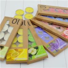 达伦特正品无烟香薰小蜡烛茶蜡烛台蜡烛婚庆生日小蜡烛1个半小时