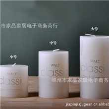 厂家直销无烟创意婚庆婚礼香薰蜡烛-奶白色调批发