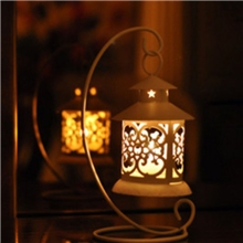 烛台|古典镂空铁艺|复古铁艺摆件|圣诞烛台批发|A00402001