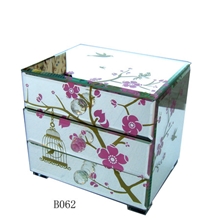 厂家直销创意鸟笼大首饰盒梅花纹珠宝盒春意盎然首饰盒礼品盒