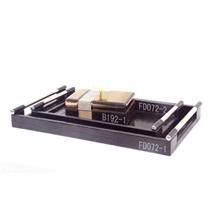 厂家直销金茶镜黑镜镶钻珠宝盒高档首饰盒蝴蝶系列珠宝首饰盒