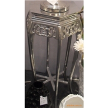 厂家直销中式金属花架复古梯形花架精品金属饰品