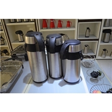 不锈钢真空双层气压保温壶，保温保冷均可，时间长效果好居家必备