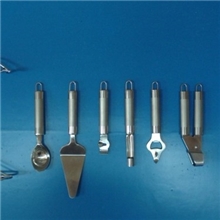 供应A-006厨具锅铲汤勺漏勺压薯器叉意粉抓漏铲