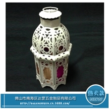 佛山厂家专业批发时尚欧式风灯创意别致经典白色风灯烛台（图）