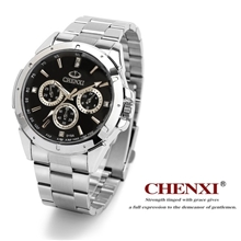 供应夜光复古男士女士手表皮带学生手表商务防水表019A批发