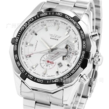 2013钢带机械表全自动休闲时尚男表