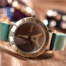 欧美外贸精品手表单圈多色金字塔表头时尚手表女款手表时装表