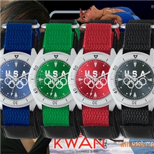 供应经典运动手表，礼品促销手表，尼龙带合金壳手表，卖家包运费