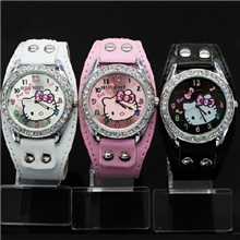 时尚可爱KITTY石英手表学生表752