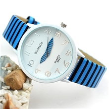 黑白条纹斑马纹性感皮带女表休闲可爱学生手表批发韩国时尚手表