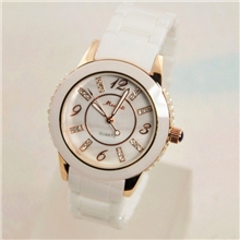 批发淘宝爆款手表韩国女士手表时尚陶瓷女款手表潮流时装表女