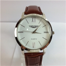 厂家直销批发新款超薄休闲男士手表真皮带商务男表复古男手表