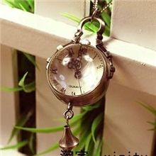 老上海风情挂表水晶球怀表挂件表项链表复古表仿古挂表水晶球挂表