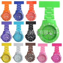 塑胶护士表订做塑胶护士表定制质量超好塑料护士表护士怀表