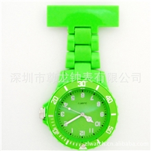 厂家定制质量超好塑料护士表塑胶护士表批发塑胶护士挂表定制