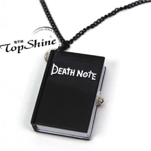 双十二备货762o动漫si亡笔记本怀表卡通石英项链表学生礼物批发