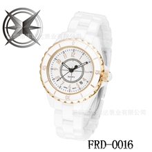 手表批发高档陶瓷品牌手表时尚新款女士石英手表金典名牌陶瓷表