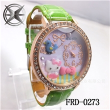 生产厂家促销新款女士软陶手表新款儿童软陶手表时尚新款女士表