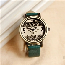 韩风花边系--复古花边潮流手表/女士复古手表/青古铜复古手表批发